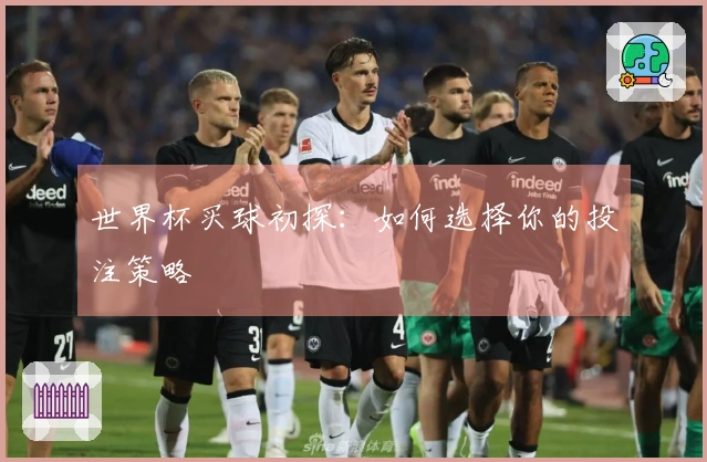 世界杯买球初探：如何选择你的投注策略
